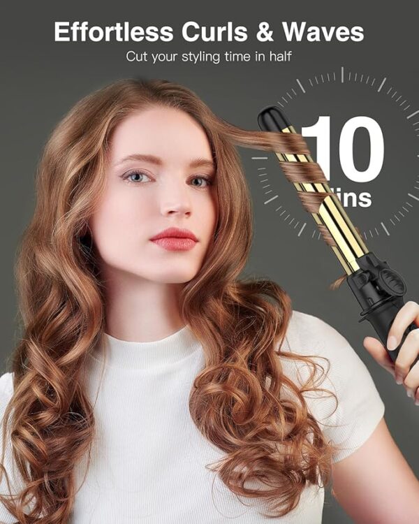 limited time deals 69%off with code RKAEX2HB Rotating Curling Iron