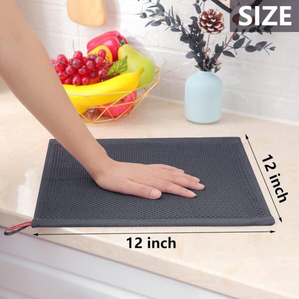 Homaxy 100% Cotton Waffle Weave Kitchen Dish Cloths Deals 17%off +coupon - Image 3