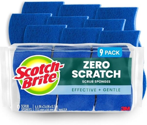 Scotch-Brite Zero Scratch Scrub Sponge Best Deals 20%off