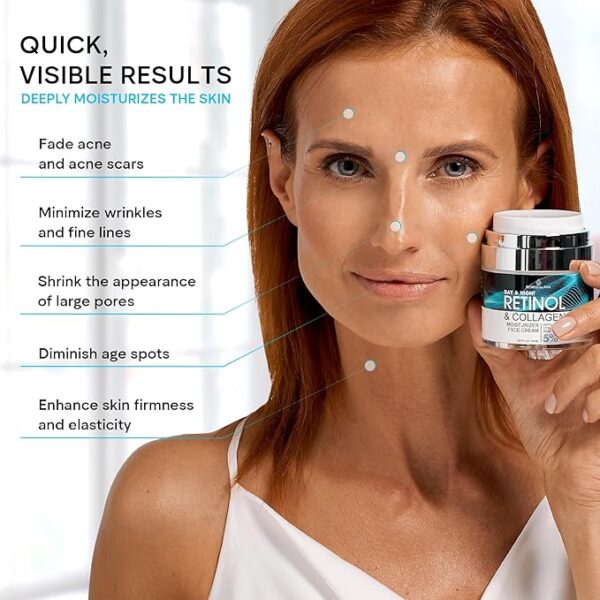 Best deal 23%off REMEDIAL PAX Face Moisturizer Retinol Cream, Anti Aging Neck Firming Cream - Image 4