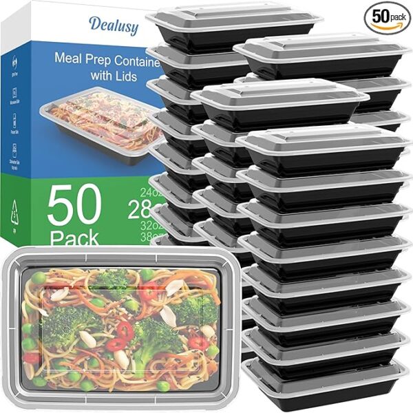 Meal Prep Containers Reusable with Lids Limited time deals 31% off