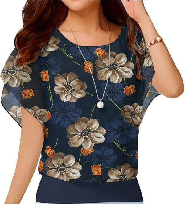 Big Spring Deals 26%off Women's Summer Loose Casual Short Sleeve