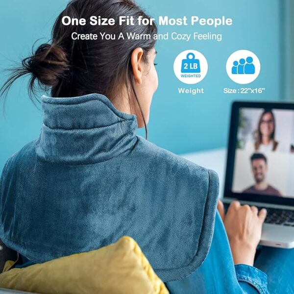 Heating Pad for Neck and Shoulders Limited time deals 42% off - Image 3