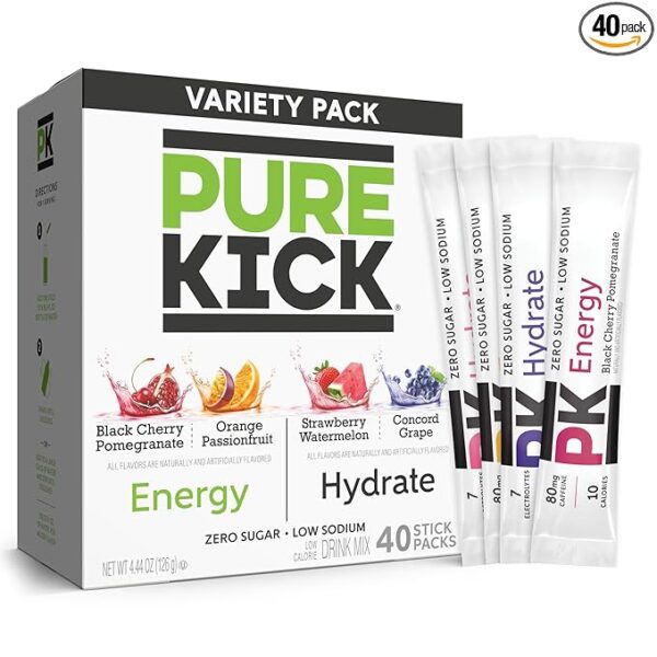 PURE KICK Drink Mix Variety Pack Limited time deals 26% off