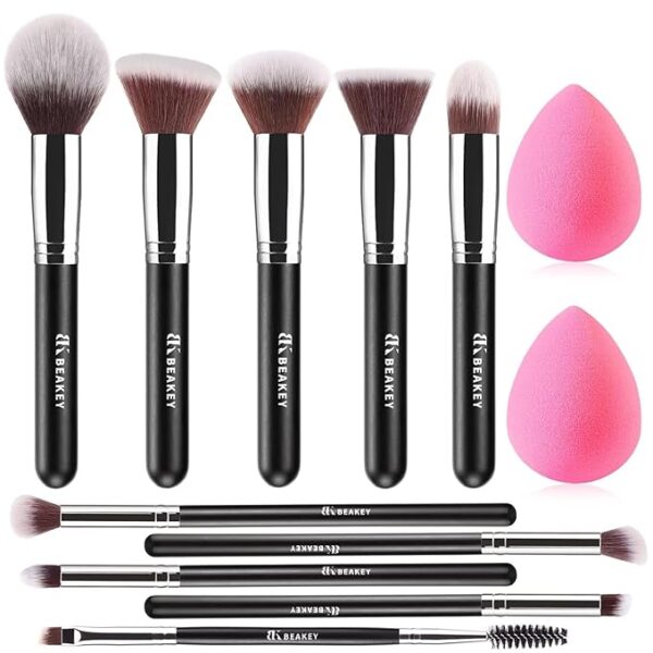 Best deals 38%off BEAKEY Professional Makeup Brushes Set 12-Piece