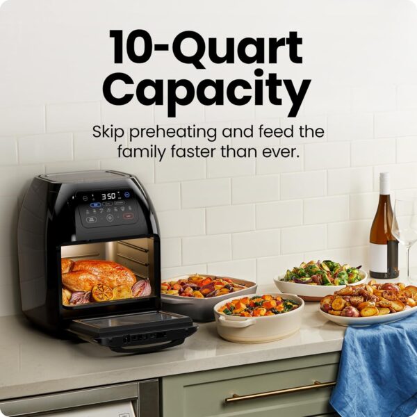 Best deal 36%0ff Digital Air Fryer+ Rotisserie, Dehydrator, Convection Oven - Image 3