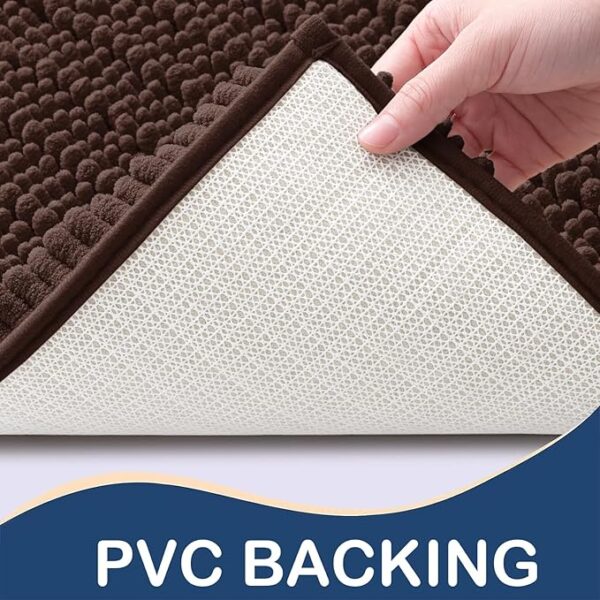 Limited Time Deals 17%off Luxury Chenille Bathroom Rug Mat, Extra Soft Thick - Image 3