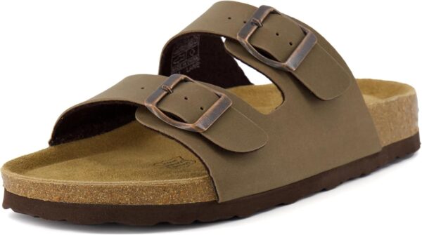 Best deals 40%off  CUSHIONAIRE Lane Cork Footbed Sandals for Women