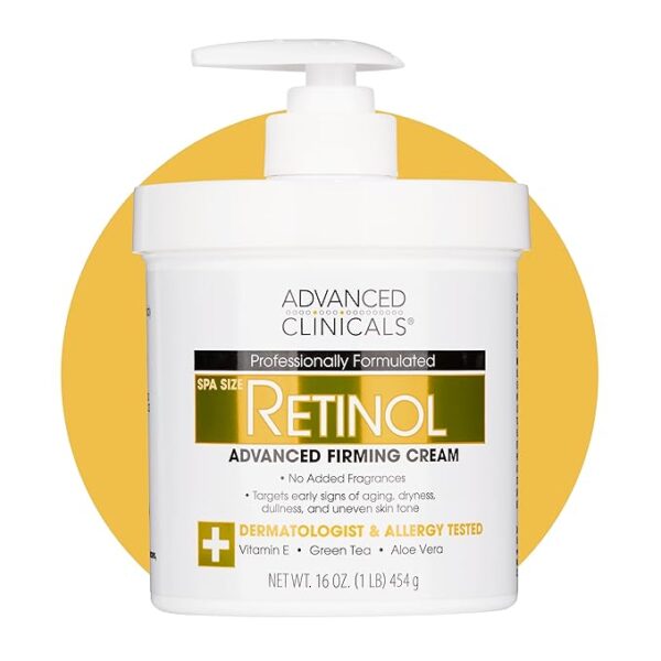 Limited time deals 40 off Advanced Clinicals Retinol Body Lotion & Face Moisturizer - Image 2