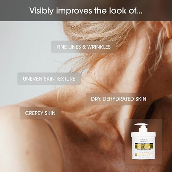 Limited time deals 40 off Advanced Clinicals Retinol Body Lotion & Face Moisturizer - Image 4